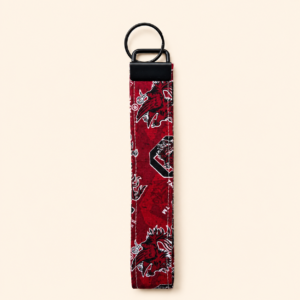 USC Collegiate Scrunchie Keychain