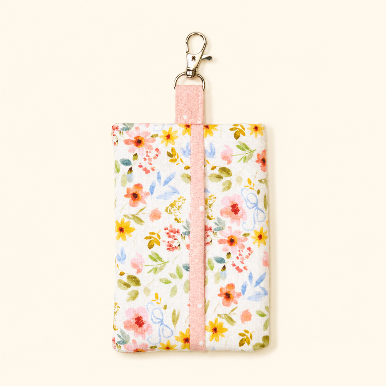 Boho Floral Pocket Tissue Holder