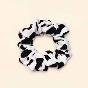 Cow Print Scrunchie