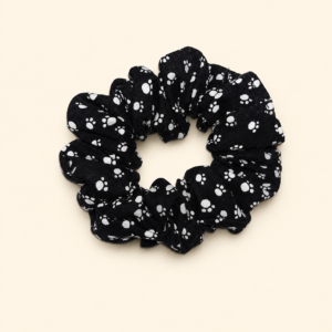 Paw Print Scrunchie