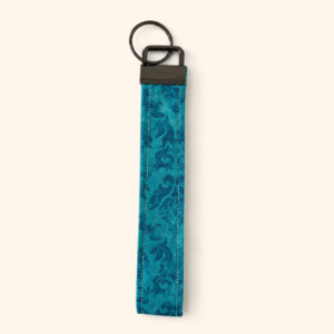 Turquoise Wristlet Keychain